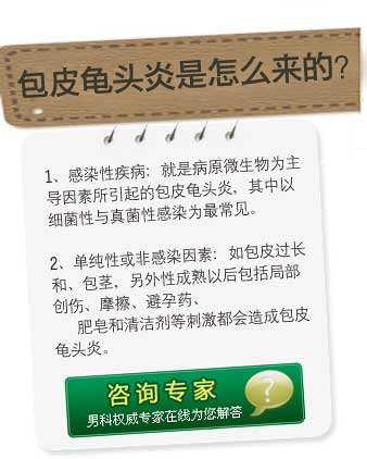 为什么会得包皮龟头炎